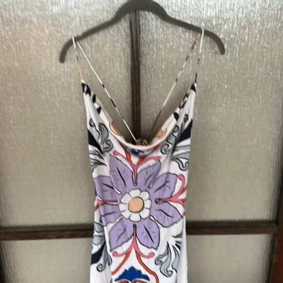 Carolina K Scrolls Maxi slip dress - Size XL - Picture 6 of 9